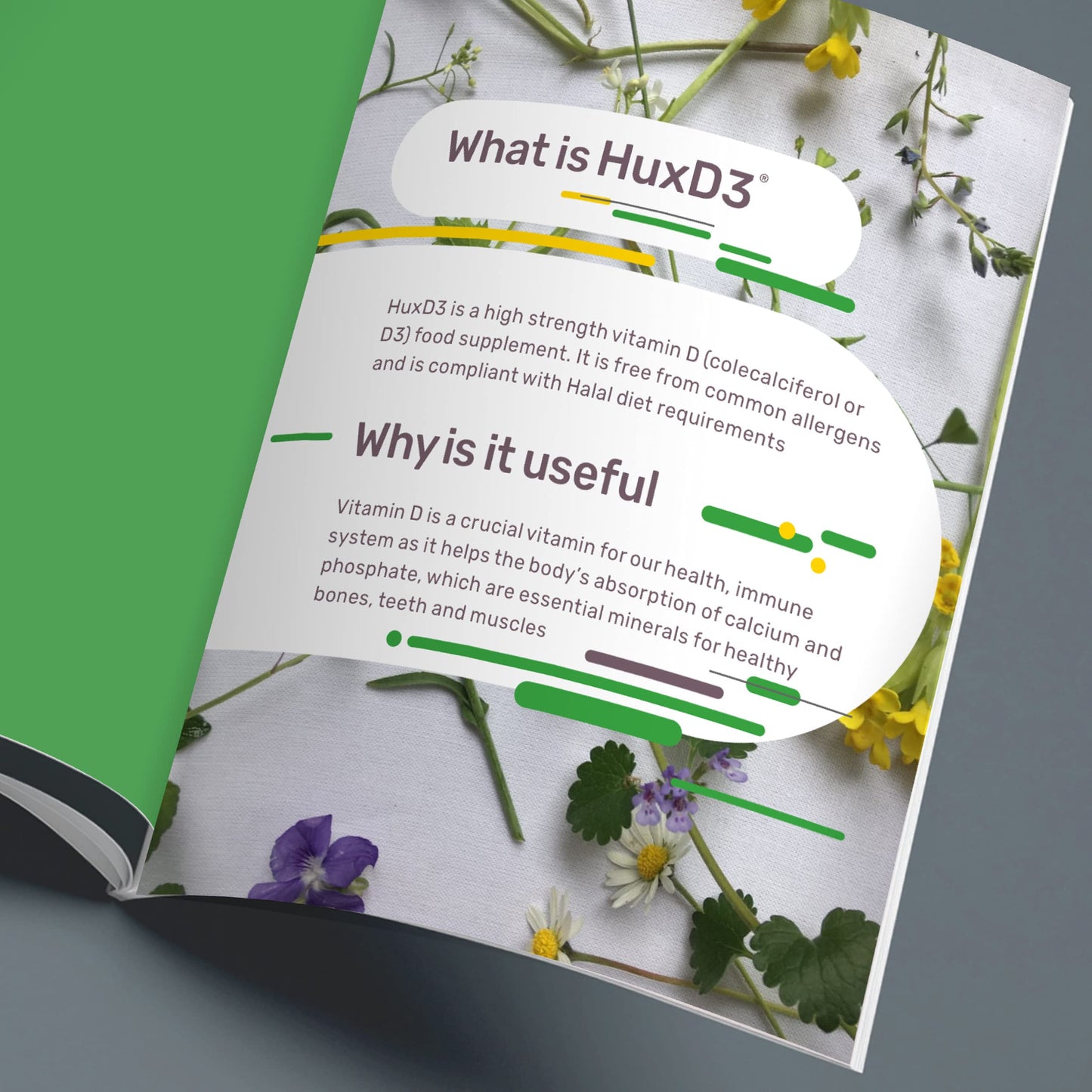 Hux D3 Vitamin 3200iu, Huxley Europe, Vegetarian Capsules, Suitable for Kosher and Halal Diets 30 Count (Pack of 1)