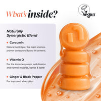 novomins Turmeric Gummies 4000mg | Curcumin & Black Pepper | Novomins