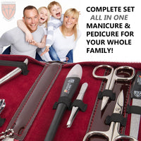 3 Swords Germany - manicure pedicure set kit - brand quality 934