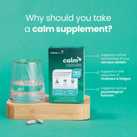 Revive Active Calm Capsules - 12 Active Ingredients in 1 Daily Sachet - Ashwagandha with Essential Vitamins and Magnesium - Supports Energy Levels, Nervous System, Relaxation & Mood - 60 Capsules