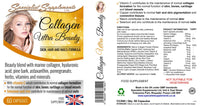 Specialist Supplements Collagen Ultra Beauty Marine Collagen, Hyaluronic Acid, Vitamin, Mineral, Herbal and Nutrient Complex