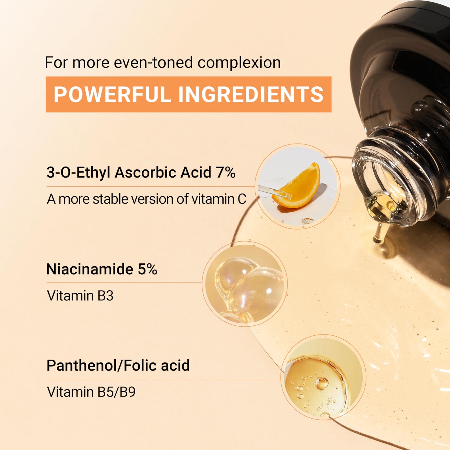 HEIMISH RX Multi Vitamin Glow Serum - Vitamin C Serum for face, Dark Spot & Hyperpigmentation Reduction, Anti Aging, Skin Brightening Serum with Vitamin C 7%, Niacinamide 5% - 35 ml (1.18 fl. oz)