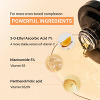 HEIMISH RX Multi Vitamin Glow Serum - Vitamin C Serum for face, Dark Spot & Hyperpigmentation Reduction, Anti Aging, Skin Brightening Serum with Vitamin C 7%, Niacinamide 5% - 35 ml (1.18 fl. oz)