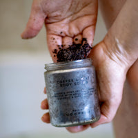 Made by Coopers Apothecary Made By Coopers Coffee Mint Sugar and Dead Sea Salt Body Scrub - Invigorating Exfoliation with Natural Ingredients for Radiant Skin - Energizing Coffee and Mint Infusion - 250g Full Body Treatment