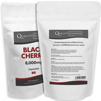Quality Ginseng Direct Black Cherry | 8,000mg Capsules | Powerful Formula (90 Capsules)