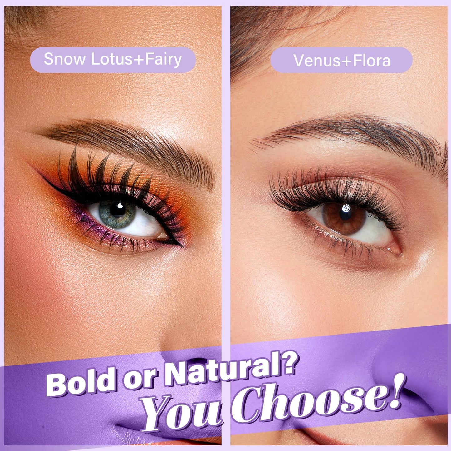 BelleQiana B&Q Fairy Cluster Lashes Kit 8-18mm Individual Eyelashes Invisible Band 144pcs Manga Lashes Eyelashes Individual Kit Soft & Waterproof Lash Clusters with Bond & Seal & Removal (Kit-Fairy Lash)