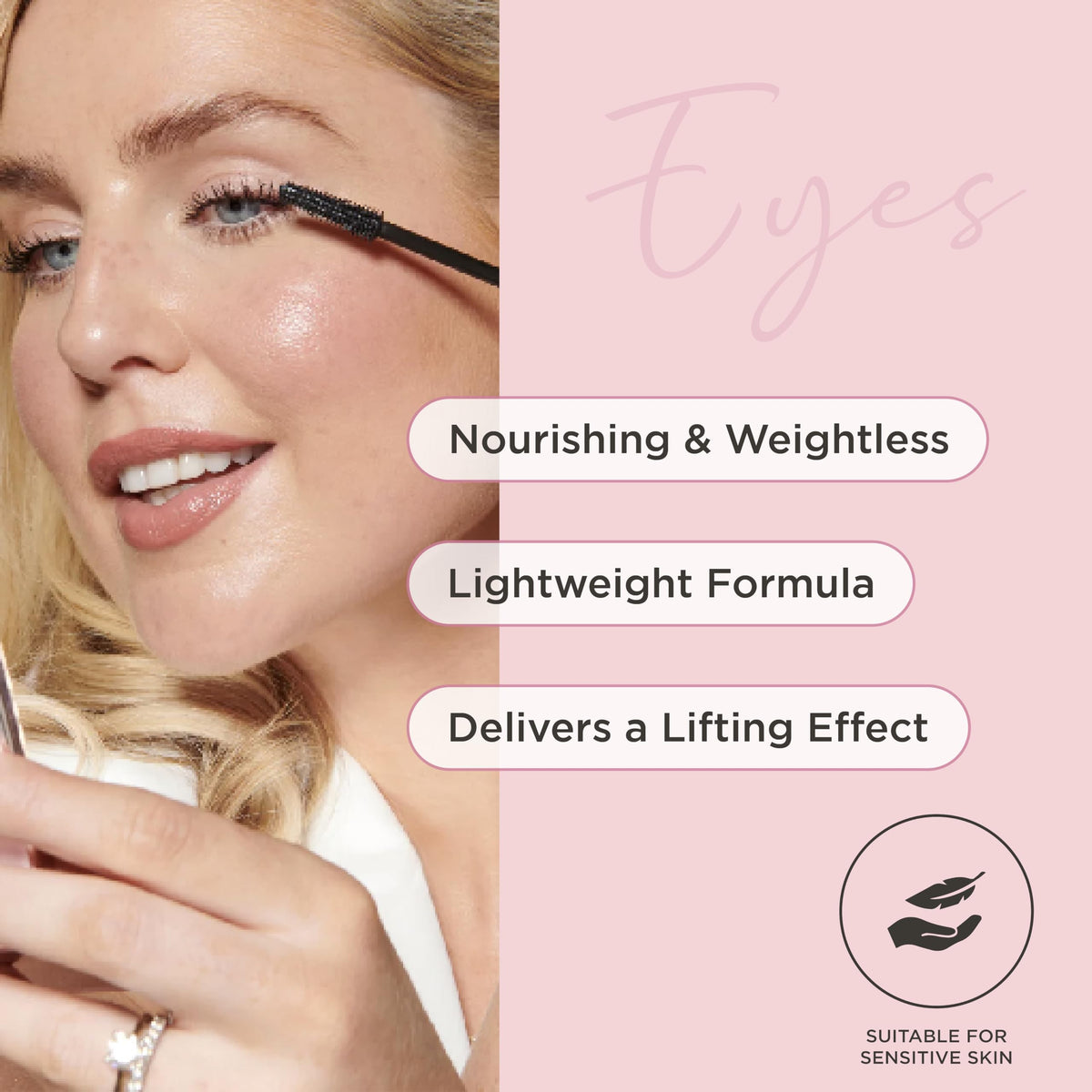 SCULPTED by Aimee LashLift Ultra-Black Mascara from Sculpted by Aimee - Smudge-Proof, Weightless, Ultra-Black Mascara with Multilevel Brush for Lifted, Longer Lashes