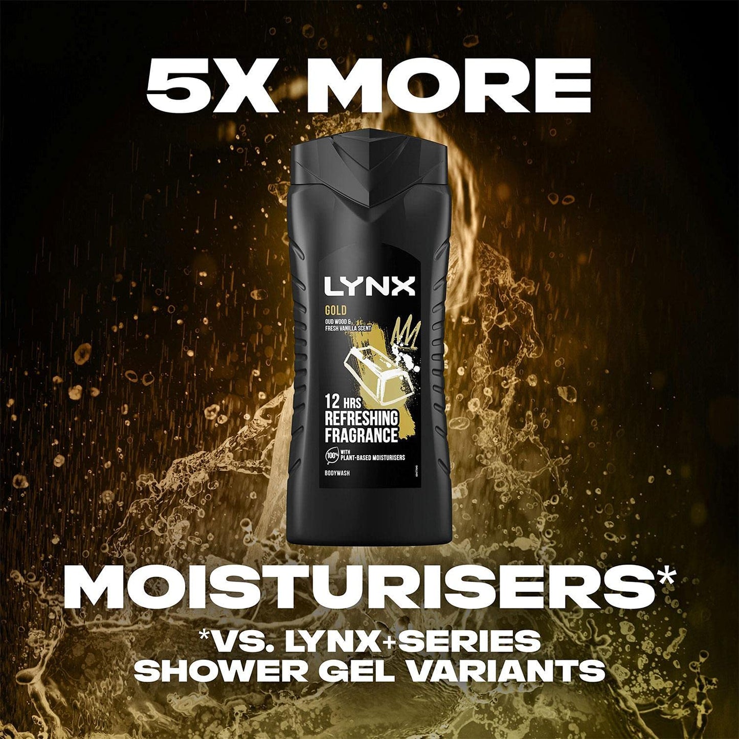 Lynx Gold Shower Gel, 250ml