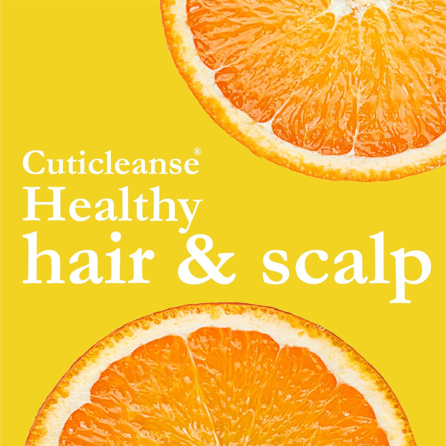 Cuticleanse Vitamin C Shampoo - Anti-dandruff Shampoo for Oily Scalp- Long Lasting Hydration Shampoo - with Hyaluronic Acid for Damaged, Curly, Dyed & Oily Hair, 250ml