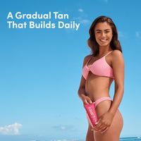 Coco & Eve Sun-kissed Gradual Tanning Lotion - Natural Sunless Moisturizing Tanner with 72H Hydration & Streak-Free, Buildable Glow. Skincare-Infused with Antioxidants and Hyaluronic Acid. (200ml)