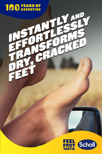 Scholl Nano-Glass Foot File and Callus Remover - Comfortable, Gentle Hard Skin and Callus Removal