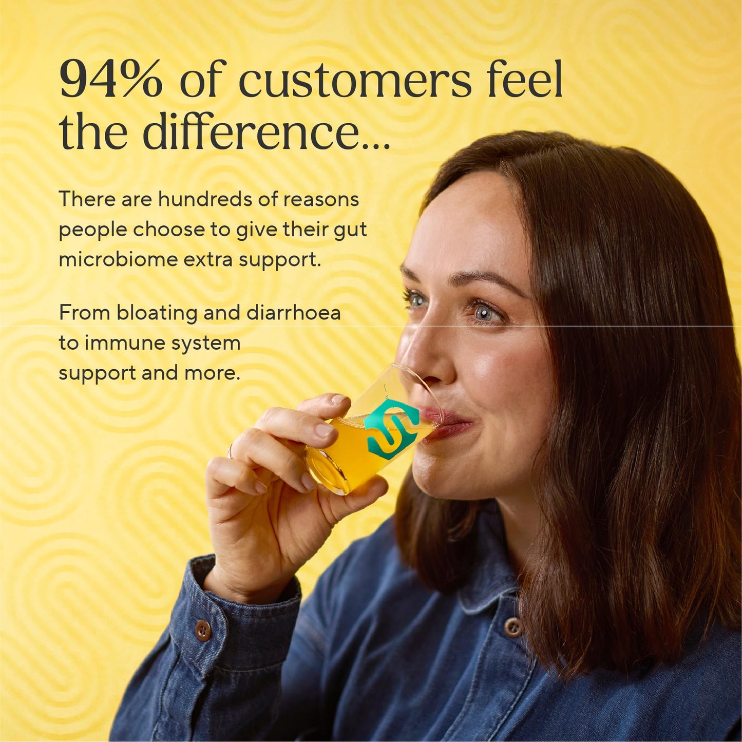 Symprove Pineapple 1 Week Pack Daily Essential Gut Health Supplement, Probiotic Drink with Live Bacteria, Vegan - 1x500ml