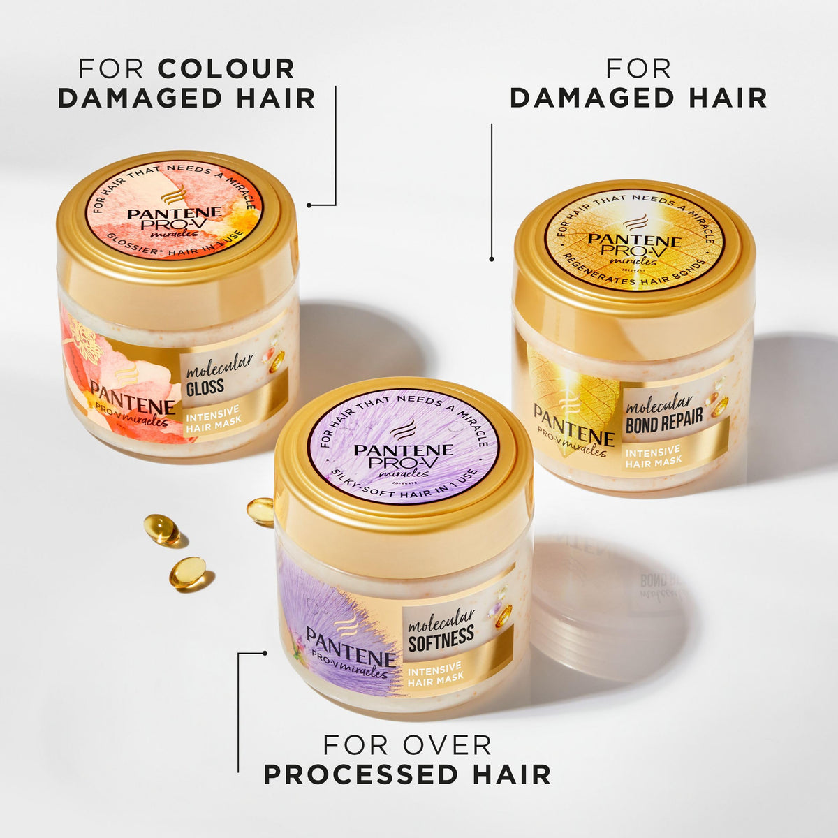 Pantene Molecular Bond Repair Deep Conditioning Hair Treatment 300ml Mask