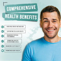 Vinco Supplements NAD + Trans-Resveratrol 1100mg, with Black Pepper 50mg for Superior Absorption, 3-in-1 Advanced Formula to Boost NAD+ Levels, Support Immune Health - 60 Capsules (30 Days Supply)