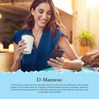 SOLARAY D-Mannose with Cranactin Cranberry and Vitamin C - 60 Vegan Capsules Not Tablets - D Mannose Supplement - Non GMO & Lab Verified - Solaray