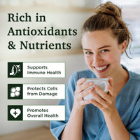 NPOW Pure Resveratrol Powders - Trans Resveratrol Antioxidant Supplements, Powder Scoop, Measuring Spoon, Antioxidant Wellness, Natural Supplements - 50g