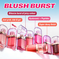 Revolution Beauty London Revolution Superdewy Liquid Blush Burst, Buildable Colour for Cheek, Serum Formula with Peptides & Hyaluronic Acid, Vegan & Cruelty-Free, Bubblegum Burst Pink, 4.2ml