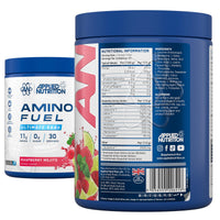 Applied Nutrition Amino Fuel - Amino Acids Supplement, EAA Essential Amino Acids Powder, Muscle Fuel & Recovery (390g - 30 Servings) (Raspberry Mojito)
