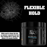 BY MIA Web and Chill Hair Wax 130 ml | Ultra Hold | Shine Look | Edge Control | Hair Wax for Men & Women