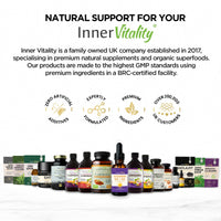 Vitamin D3 K2 Drops 4000iu + MCT Oil Liquid Absorption, Natural Berry Flavour 5 Month Supply - High Strengh Supplement by Inner Vitality