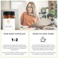 Nootropic Focus, Very High Potency Daily Cognitive Enhancer for Increasing Energy, Focus, Brain Function, Mental Alertness & Memory with Bacopa monnieri, Ginkgo, Tyrosine, Theanine, Caffeine, B6 & B12