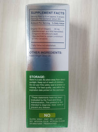 HEXIN 60ml Wild Oregano Oil Drops, with Potent Carvacrol, Mediterranean Wild Oregano Oil, Vegan Herbal Supplement for Immune and Digestive Support, Vegetarian, Non-GMO