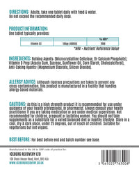 ICEVIT Vitamin D3 4000 IU 100mcg, 365 Tablets, 1 Year Supply, UK Made