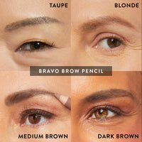 Laura Geller Beauty LAURA GELLER NEW YORK Bravo Brows Soft Pencil + Brush, Blonde