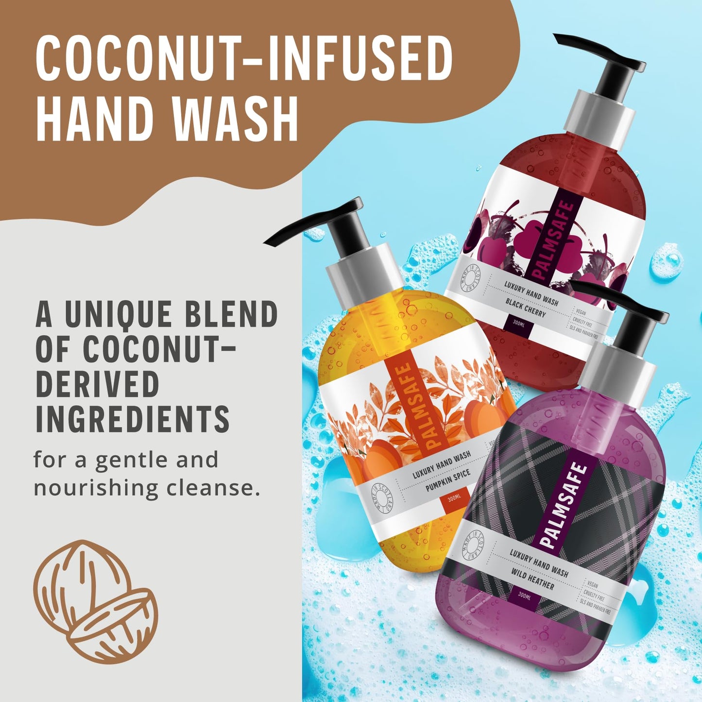 Palm Safe Luxury Watermelon Hand Wash