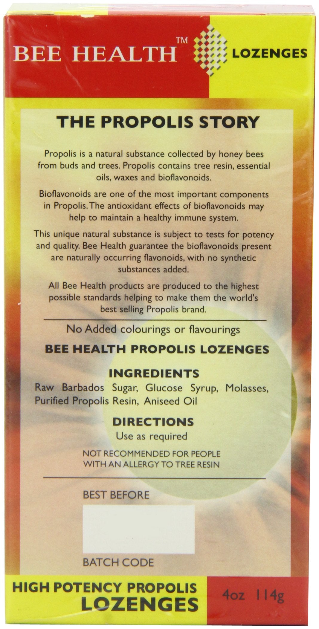 Bee Health Propolis Lozenges 114 g Pack of 2