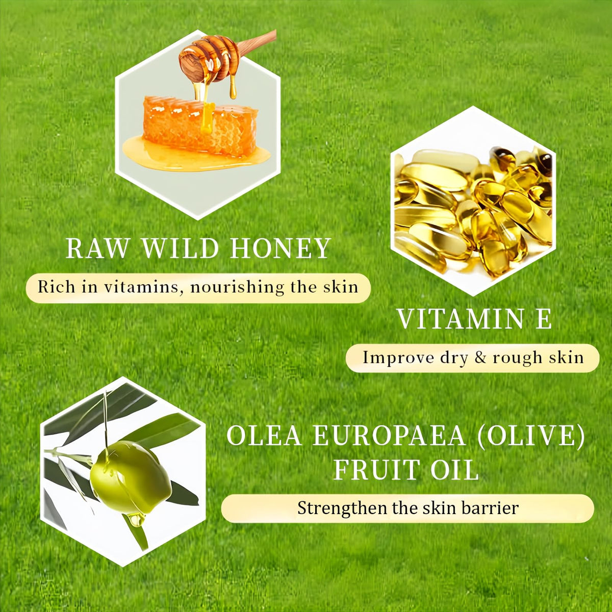 Wormeer Grass-Fed Beef Tallow Honey Balm for Skin - Nourishing Face & Body Cream for Dry Skin - Moisturizing Skincare with Mild Ingredients (Color, A)