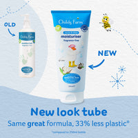 Childs Farm | Kids Moisturiser 200ml, Unfragranced, Soothes and Hydrates, Suitable for Dry, Sensitive and Eczema-Prone Skin