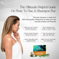 Vilana Natural Beauty Nature’s Power Natural Shampoo Bar 70g by Vilana | Vegan Shampoo Bar – Removes Dirt, Helps Fight Dandruff, Strengthens Hair Roots | Sulphate Free Hair Shampoo Bar, Suitable for Normal and Greasy Hair