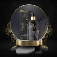 Belitaas Luxury Conditioning Shampoo with Rice Water & Argan Extract – Anti-Dandruff & Anti-Hairfall Treatment, 300ml