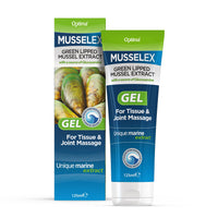OPTIMA Optima MusselEx Gel, Natural, Cruelty Free, Green Lipped Mussel Extract, Tissue & Joint Massage, 125 ml