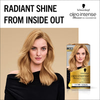 Schwarzkopf Oleo Intense Permanent Oil Colour 8-86 Golden Dark Blonde Hair Dye, 100% Grey Coverage, Conditioner with HaptIQ System, Long-Lasting Colour, Ammonia Free Hair Dye