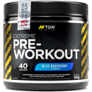 TDN Pre Workout Supplement - Extreme Pre Workout Powder - 40 Servings - UK Made Premium preworkout Drink with beta-Alanine, Taurine, L-Isoleucine, D-aspartic Acid, L-valine, Caffeine