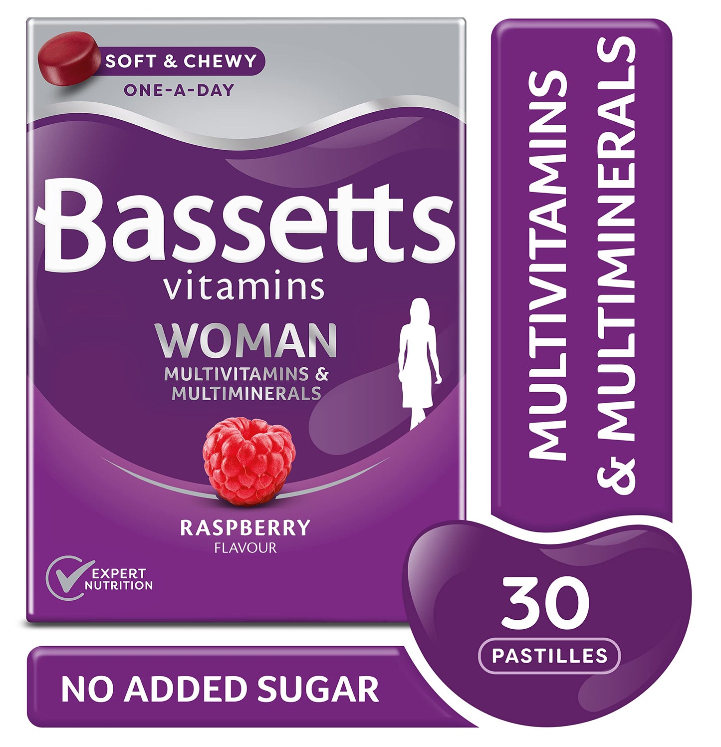 Bassetts Vitamins Woman Multivitamins & Multiminerals Raspberry 30's