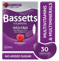 Bassetts Vitamins Woman Multivitamins & Multiminerals Raspberry 30's