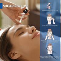 Kanzy Retinol Serum High Strength for Face 2.5% with Hyaluronic Acid Serum for Face and Skin with Vitamin E, Anti Aging, Anti Wrinkle Facial Serum Moisturizer Reduce Dark Circles 30ml