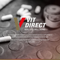 Vit Direct - Zinc and Magnesium Supplements with Vitamin B6 - Jumbo Pack - 200 Capsules - Supports Energy, Reduces Tiredness & Fatigue - Promotes Healthy Hair, Nails, Skin & Bones