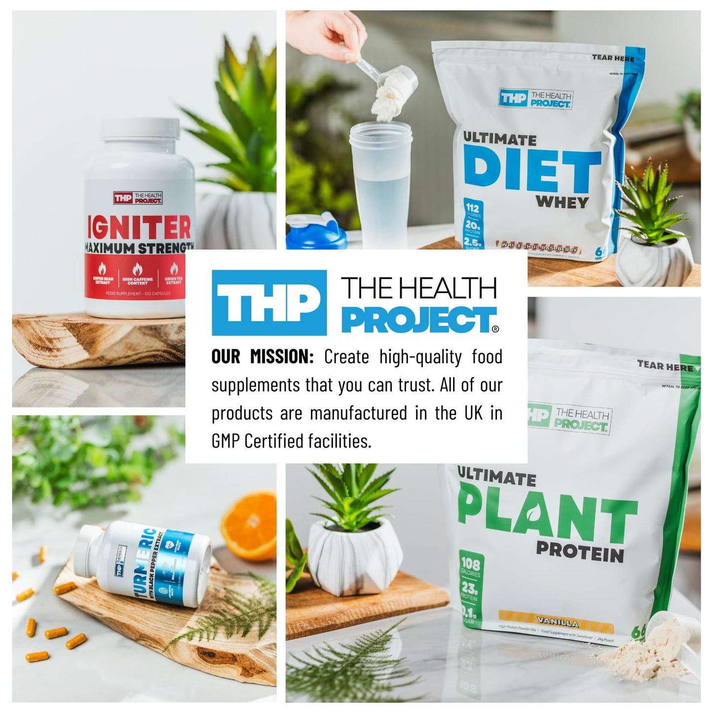 The Health Project Fibre Blend 240g, 5g Fibre Per Serving, 30 Servings