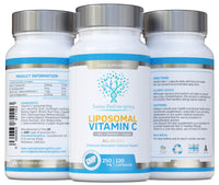 swiss bioenergetics Liposomal Vitamin C Complex with Zinc, Selenium and Copper : All-in-ONE Enhanced Absorption Immune Support : 250mg, 120 Vegan Capsules (4 Month Supply) : Non-GMO, Made in UK