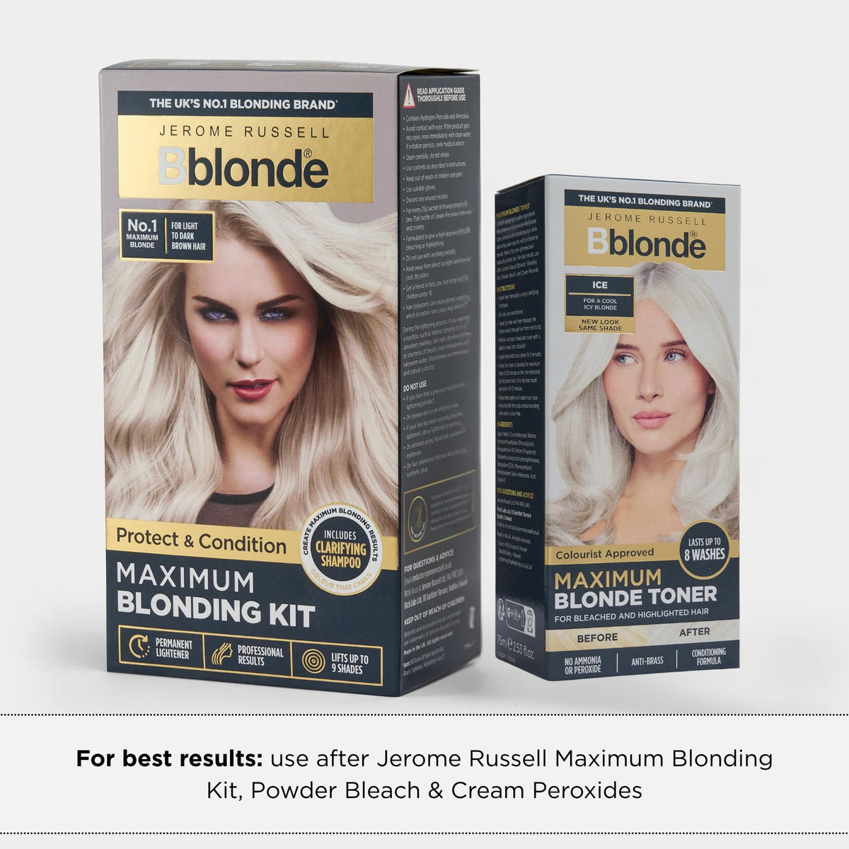 Jerome Russell Bblonde Maximum Blonde ICE BLONDE Toner | 75ml