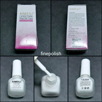 AIMEILI Liquid Latex Peel Off Tape Cuticle Guard Polish Barrier Skin Protector for Nail Art White Odorless 15 ML
