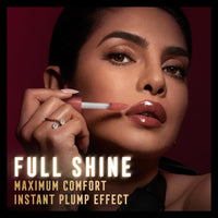Max Factor 2000 Calorie Lip Glaze Honey Crème, Full Shine Lip Gloss, Nourishing with Hyaluronic Acid & Squalane, Instant Plump, Maximum Comfort, Non-Sticky, Vanilla-Milk Scent, Fuller Looking Lips