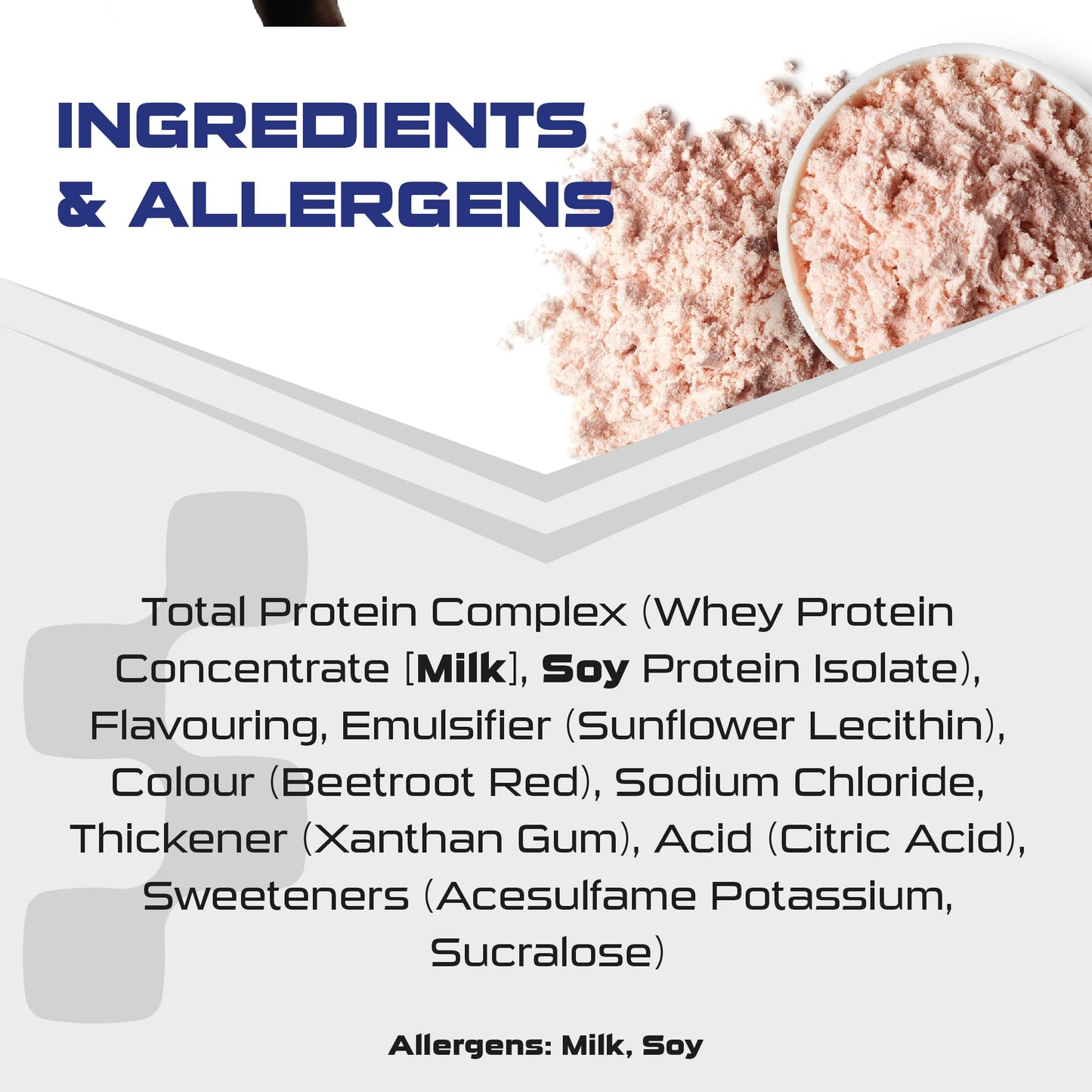 SCI-MX Total Protein Powder • Lean Muscle • Strawberry Flavour • 450g
