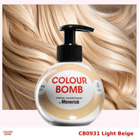 Colour Bomb by Maverick Light Beige Colour Depositing Conditioner 250ml