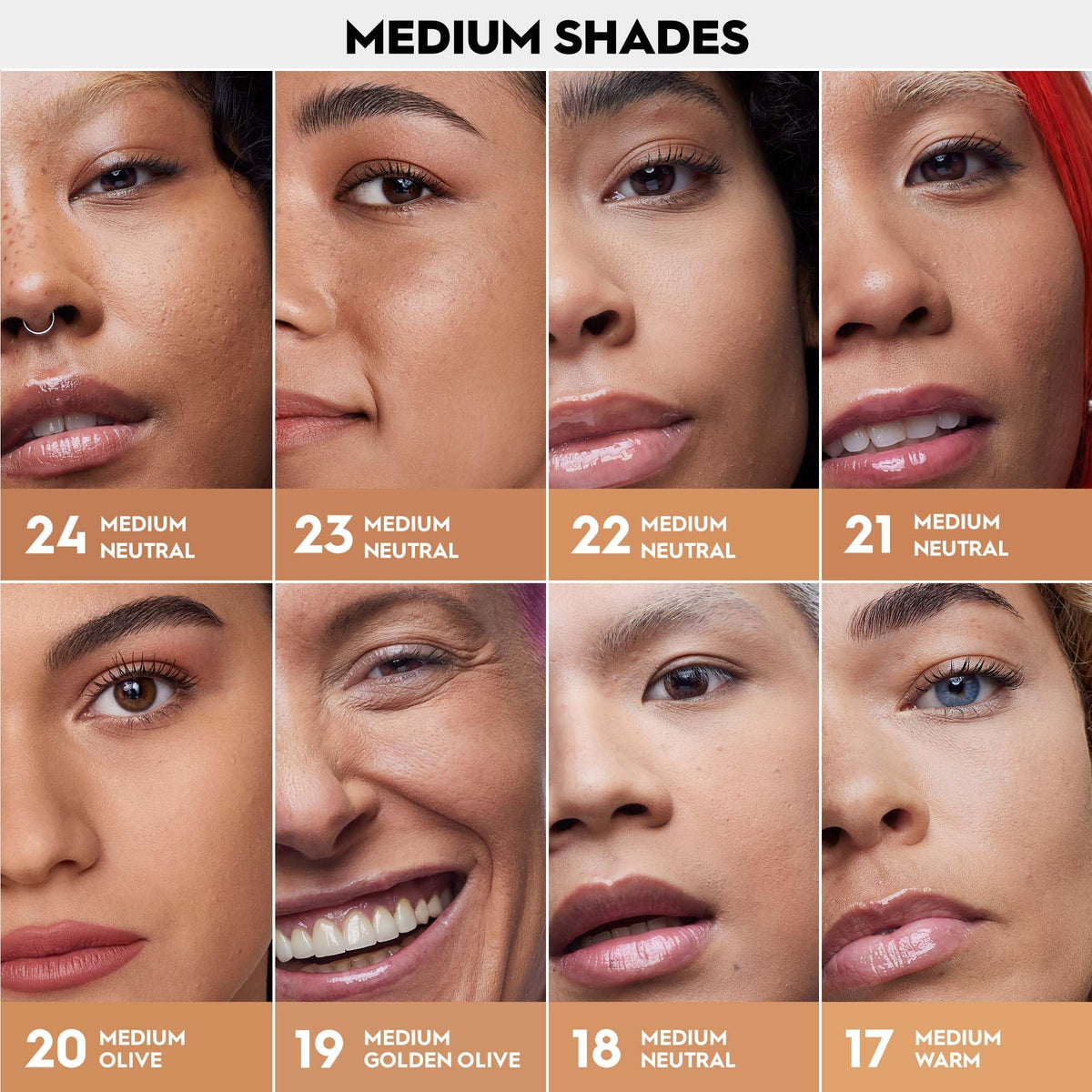 Urban Decay Face Bond Waterproof Foundation, With 3% Niacinamide, Lasts up to 24hr, Shade: 23 - Medium Neutral, 30ml