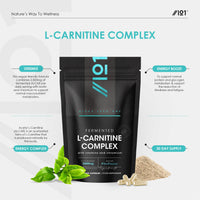 ALPHA01 L-Carnitine 2000mg with BioPerine - 120 Capsules - Energy & Metabolism Support - High Strength Acetyl L-Carnitine Complex (30 Day Supply) by Alpha01